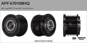 HQ APF470109HQ - POLEAS NUEVO INA Type PFR7 17,00 mm 49,71 mm 39,10 mm