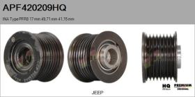 HQ APF420209HQ - POLEAS NUEVO INA Type PFR8 17,00 mm 49,71 mm 41,15 mm