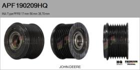 HQ APF190209HQ - POLEAS NUEVO INA Type PFR8 17,00 mm 56,00 mm 38,70 mm