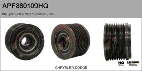 HQ APF880109HQ - POLEAS NUEVO INA Type PFR8 17,00 mm 57,67 mm 36,10 mm