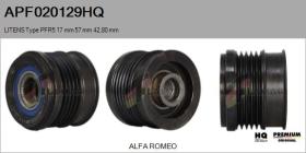  APF020129HQ - POLEAS NUEVO LITENS Type PFR5 17,00 mm 57,00 mm 42,80 mm