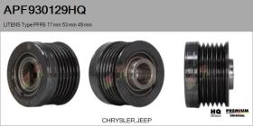 HQ APF930129HQ - POLEAS NUEVO LITENS Type PFR6 17,00 mm 53,00 mm 49,00 mm