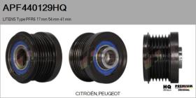 HQ APF440129HQ - POLEAS NUEVO LITENS Type PFR6 17,00 mm 54,00 mm 41,00 mm