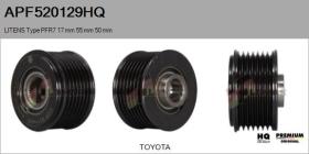 HQ APF520129HQ - POLEAS NUEVO LITENS Type PFR7 17,00 mm 55,00 mm 50,00 mm