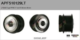 LITENS APF510129LT - POLEAS NUEVO ORIG. LITENS Type PFR6 17,00 mm 57,50 mm 45,00