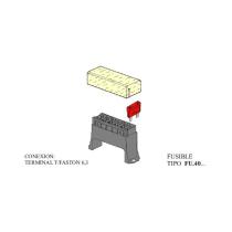 FTC P560 - PORTAFUSIBLE 6V SERIE FU40...