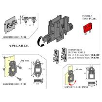 FTC P225 - PORTAFUSIBLE APILABLE S/FU 40