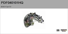 HQ PDF040101HQ - RECTIFIC. NUEVO BOSCH Type 12V