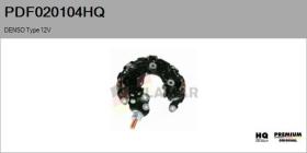 HQ PDF020104HQ - RECTIFIC. NUEVO DENSO Type 12V