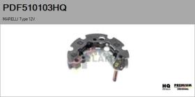 HQ PDF510103HQ - RECTIFIC. NUEVO MARELLI Type 12V