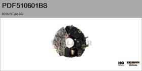 BOSCH PDF510601BS - RECTIFIC. NUEVO ORIG. BOSCH Type 24V