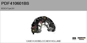  PDF410601BS - RECTIFIC. NUEVO ORIG. BOSCH Type 24V