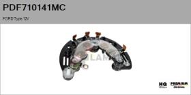 MOTORCRAFT PDF710141MC - RECTIFIC. NUEVO ORIG. FORD Type 12V