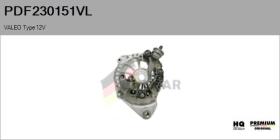 VALEO PDF230151VL - RECTIFIC. NUEVO ORIG. VALEO Type 12V