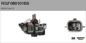 BOSCH RGF080101BS - REGULADOR ALTERNADOR