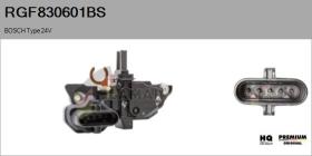 BOSCH RGF830601BS - REGULADOR ALTERNADOR