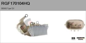 HQ RGF170104HQ - REGULADOR ALTERNADOR