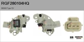 HQ RGF280104HQ - Regulador DENSO Type 12V