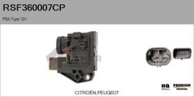 PSA RSF360007CP - Resistencia en serie, electromotor de ventilador PSA Type 12