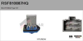 HQ RSF810087HQ - RESISTENCIAS VENTILADOR CALEFACCION