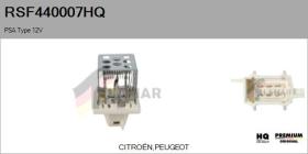 HQ RSF440007HQ - RESISTENCIAS VENTILADOR CALEFACCION