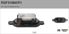 FIAT RSF510047FI - RESISTENCIAS VENTILADOR CALEFACCION