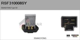 SSANGYONG RSF310008SY - RESISTENCIAS VENTILADOR CALEFACCION