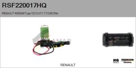 HQ RSF220017HQ - RESISTENCIAS VENTILADOR CALEFACCION