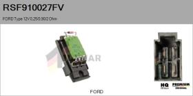 FORD-VOLVO-SAAB RSF910027FV - RESISTENCIAS VENTILADOR CALEFACCION