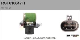 FIAT RSF610047FI - RESISTENCIAS VENTILADOR CALEFACCION