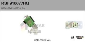 HQ RSF910077HQ - RESISTENCIAS VENTILADOR CALEFACCION