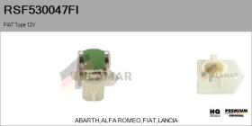 FIAT RSF530047FI - RESISTENCIAS VENTILADOR CALEFACCION