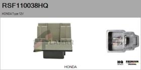 HQ RSF110038HQ - RESISTENCIAS VENTILADOR CALEFACCION