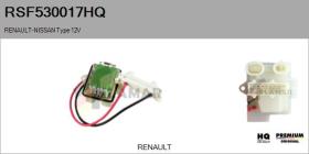 HQ RSF530017HQ - RESISTENCIAS VENTILADOR CALEFACCION