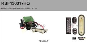 HQ RSF130017HQ - RESISTENCIAS VENTILADOR CALEFACCION