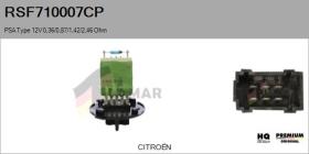  RSF710007CP - RESISTENCIAS VENTILADOR CALEFACCION