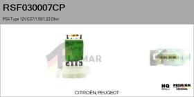  RSF030007CP - RESISTENCIAS VENTILADOR CALEFACCION