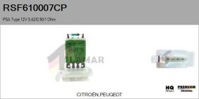  RSF610007CP - RESISTENCIAS VENTILADOR CALEFACCION