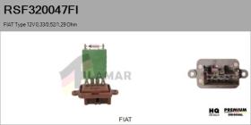 FIAT RSF320047FI - RESISTENCIAS VENTILADOR CALEFACCION