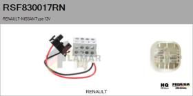 RENAULT NISSAN RSF830017RN - RESISTENCIAS VENTILADOR CALEFACCION