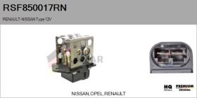 RENAULT NISSAN RSF850017RN - RESISTENCIAS VENTILADOR CALEFACCION