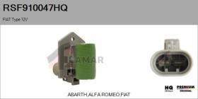 HQ RSF910047HQ - RESISTENCIAS VENTILADOR CALEFACCION