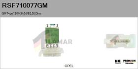 GM RSF710077GM - RESISTENCIAS VENTILADOR CALEFACCION