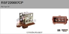 PSA RSF220007CP - RESISTENCIAS VENTILADOR CALEFACCION