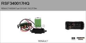 HQ RSF340017HQ - RESISTENCIAS VENTILADOR CALEFACCION