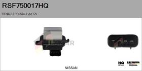 HQ RSF750017HQ - RESISTENCIAS VENTILADOR CALEFACCION