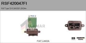 FIAT RSF420047FI - RESISTENCIAS VENTILADOR CALEFACCION