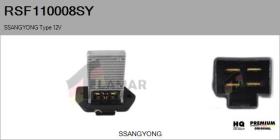 SSANGYONG RSF110008SY - RESISTENCIAS VENTILADOR CALEFACCION