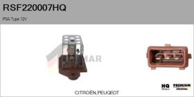 HQ RSF220007HQ - RESISTENCIAS VENTILADOR CALEFACCION