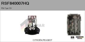 HQ RSF840007HQ - RESISTENCIAS VENTILADOR CALEFACCION